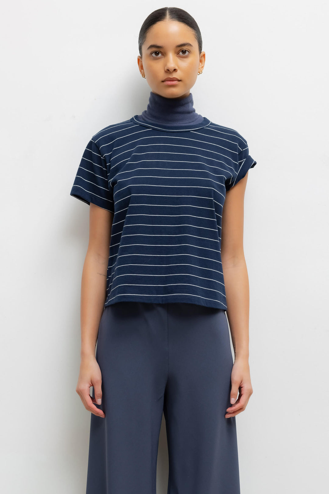 The Margo Stripe - Midnight/Natural Stripe