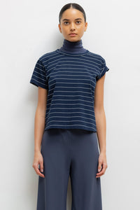The Margo Stripe - Midnight/Natural Stripe