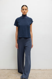 The Margo Stripe - Midnight/Natural Stripe