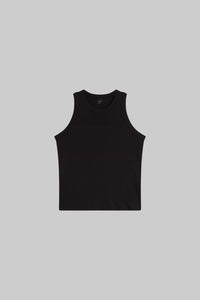 Nando High Neck Tank - Black