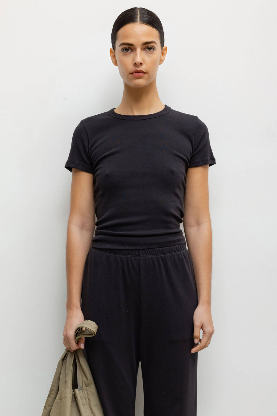 Nando Slim Fit Tee - Black