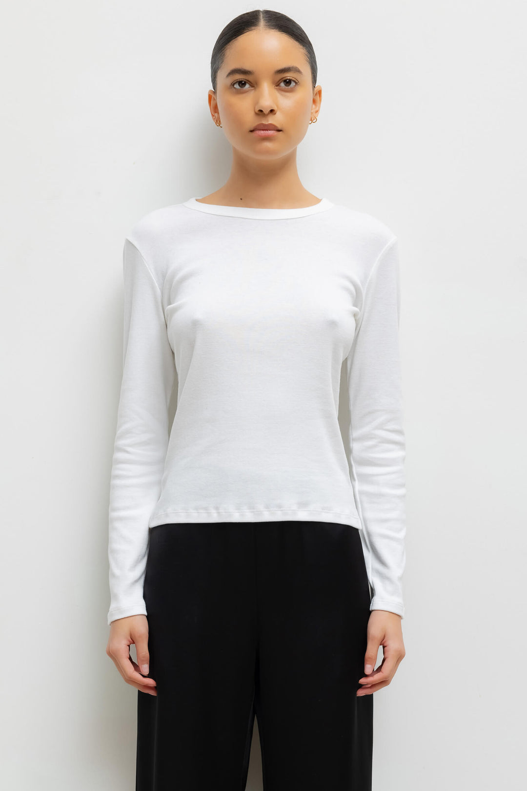 Nando Slim Fit Long Sleeve - White