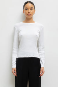Nando Slim Fit Long Sleeve - White