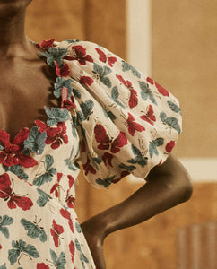The Opal Dress - Butterfly Floral