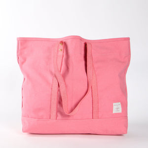 Large East West Tote - Flamingo