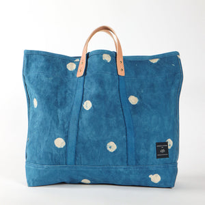 Large East West Tote - Light Indigo Moon