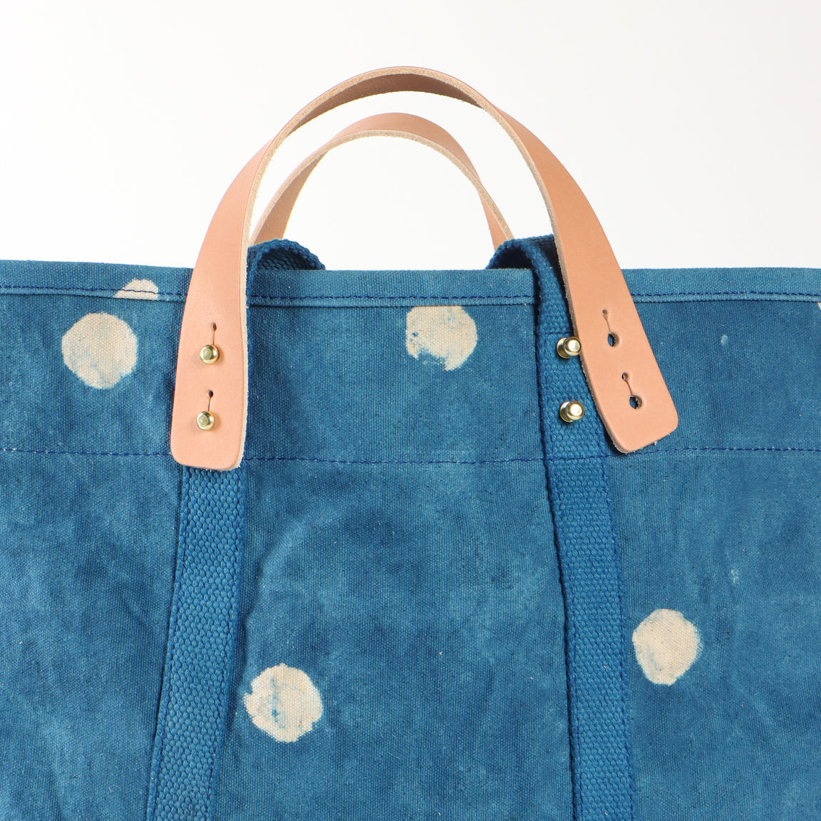 Large East West Tote - Light Indigo Moon