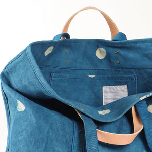 Large East West Tote - Light Indigo Moon