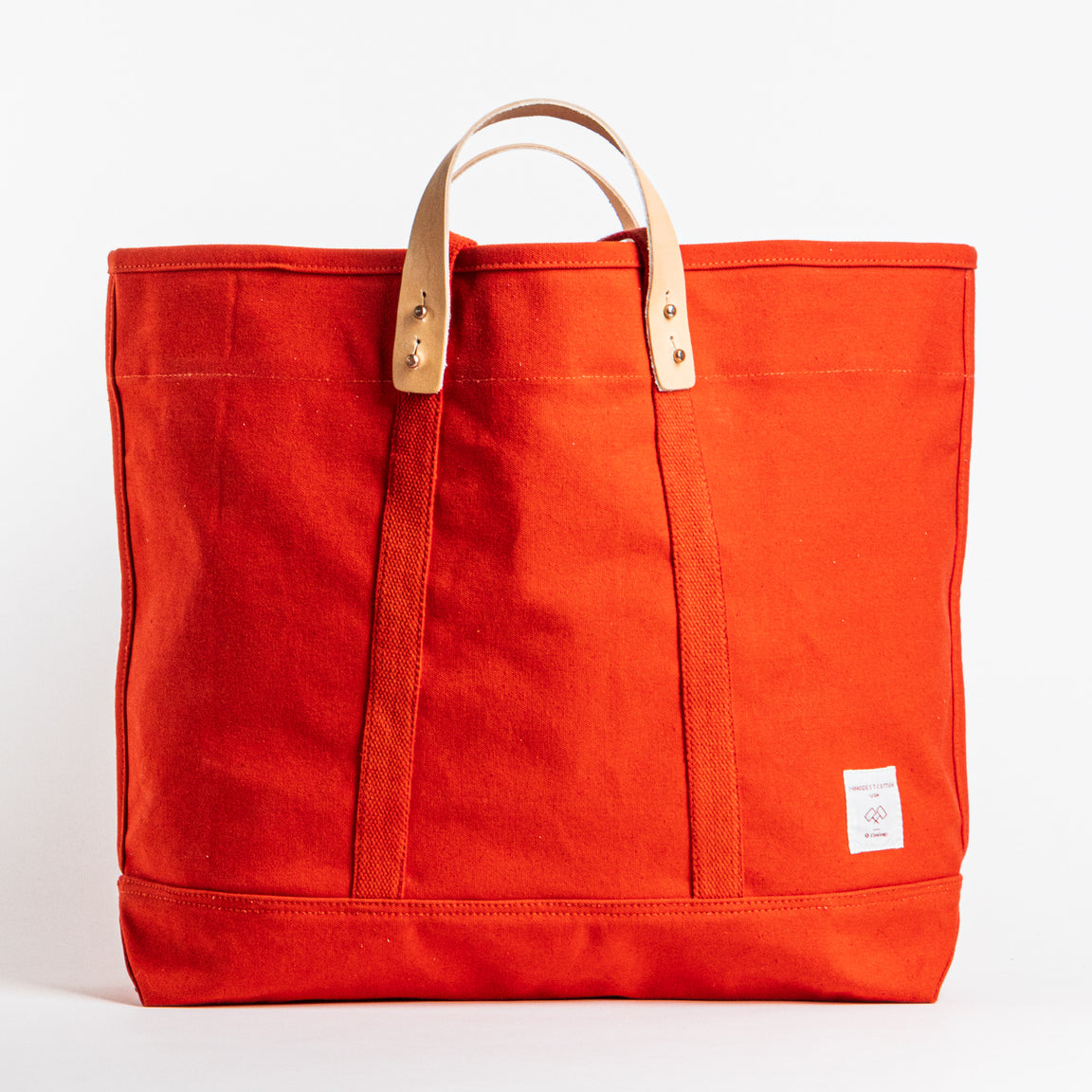 Large East West Tote - Persimmon