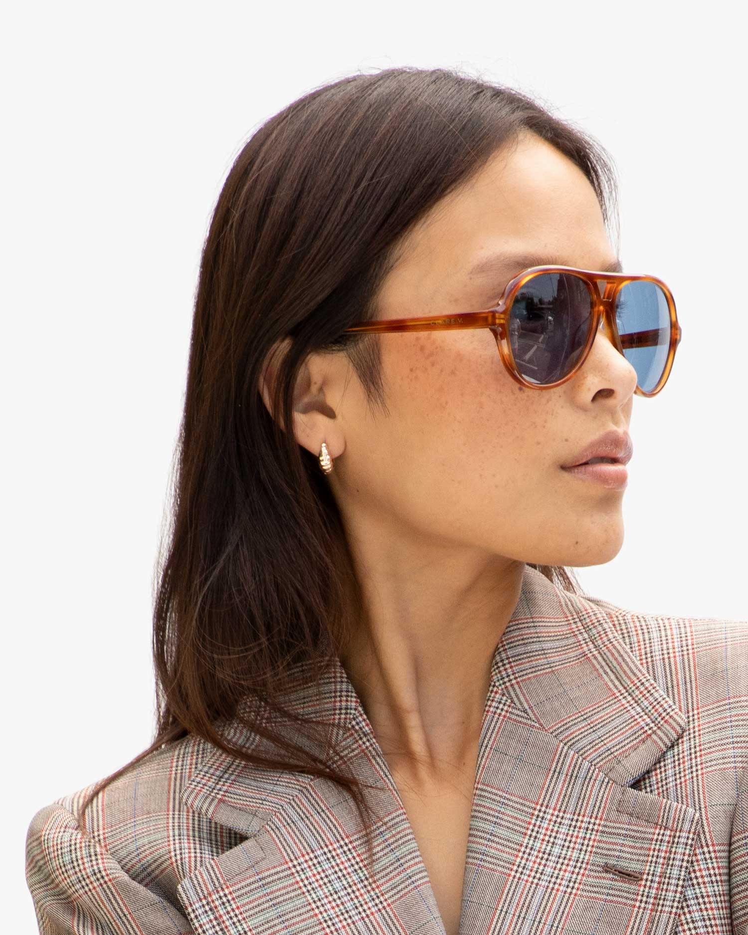 Lizzie Sunglasses - Havana Tortoise