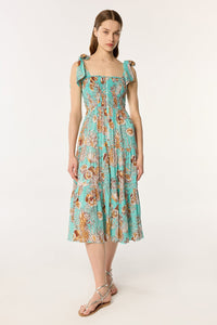 Long Dress Triny - Mint Karibia