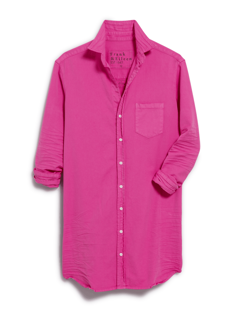 Mary Shirtdress - Hot Pink