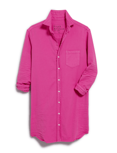 Mary Shirtdress - Hot Pink