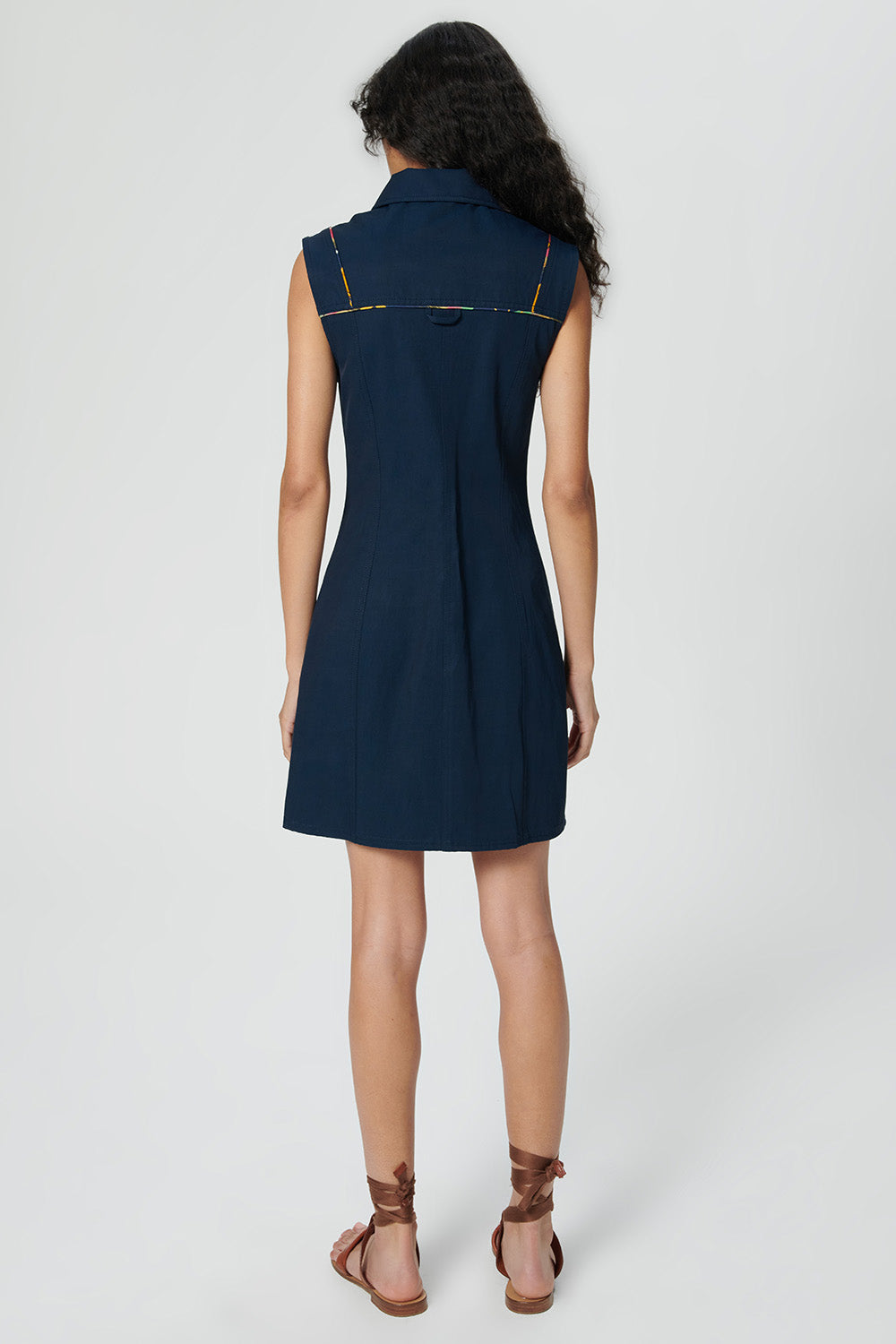 Mint Mini Dress - Pachamama Deep Blue