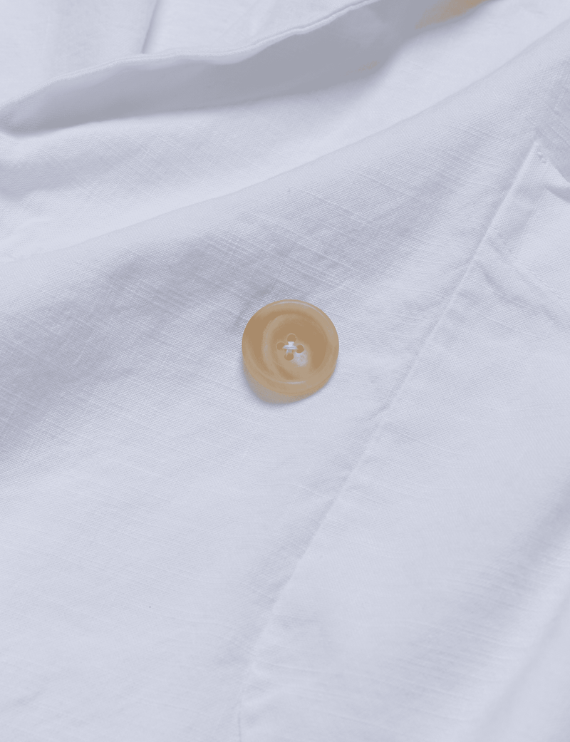 Mini Belfast - Italian Performance Linen White
