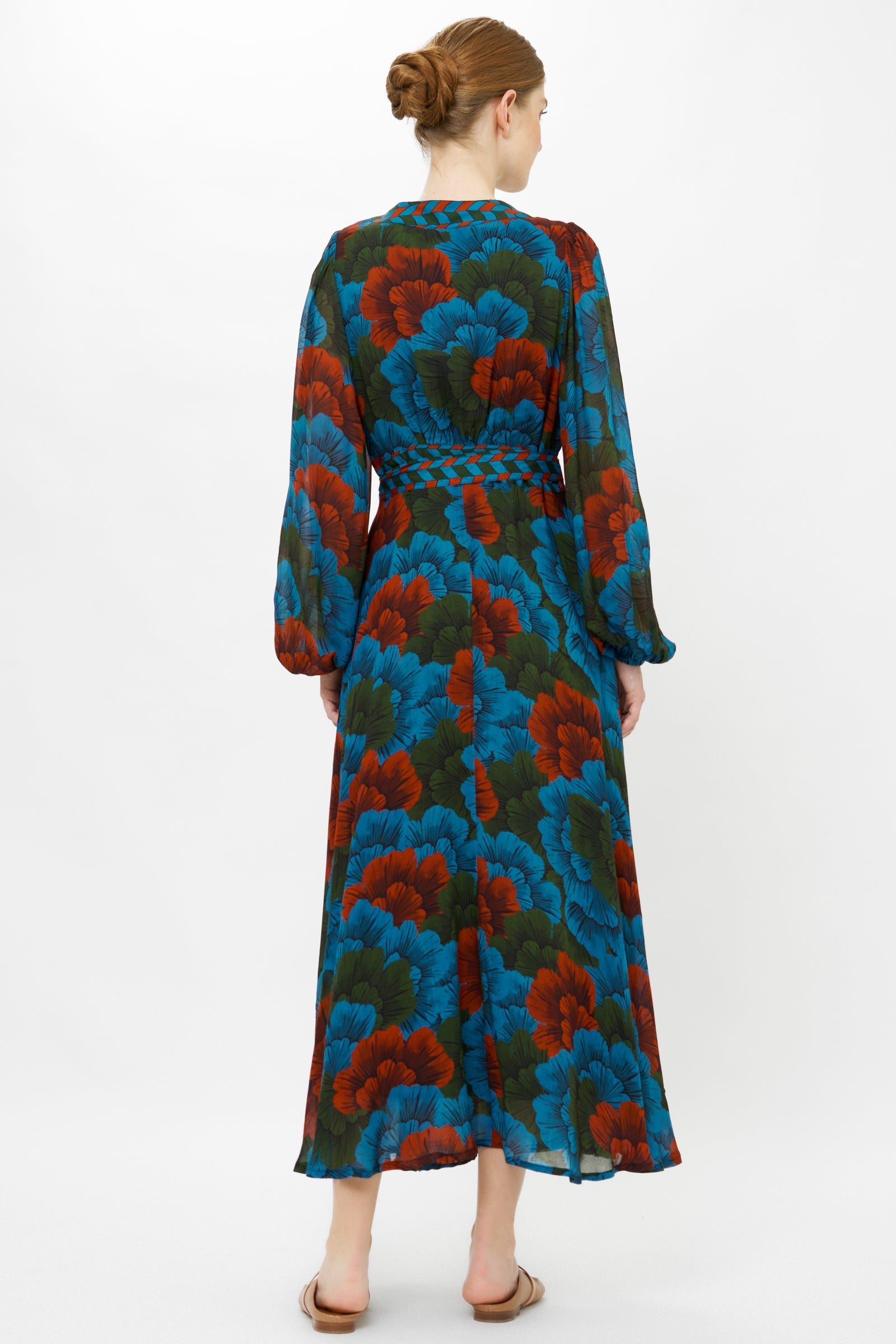 Wrap Dress - Madrid Blue