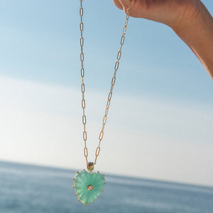 Malene Amazonite Bail