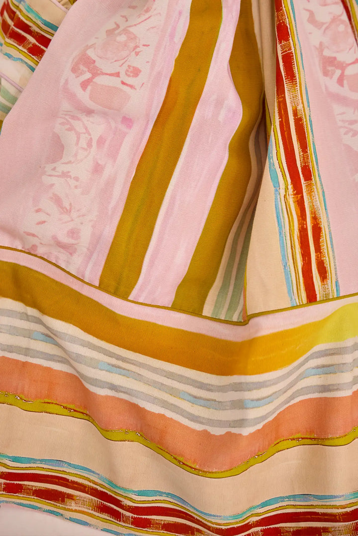 Mara Dress - Abstract Stripe