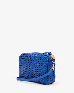 Midi Sac - Rattan Cobalt