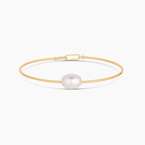 Isla Pearl Bangle Bracelet