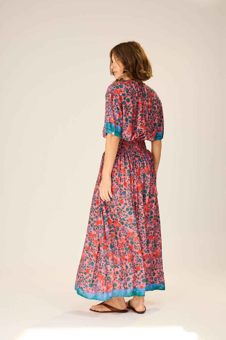 Bella Skirt - Rose Bandana