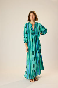 Sammie Maxi - Sea Glass Cotton Green