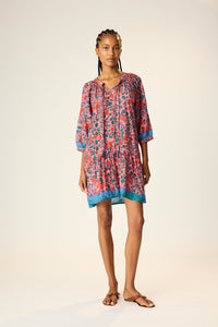 Stevie Dress - Rose Bandana