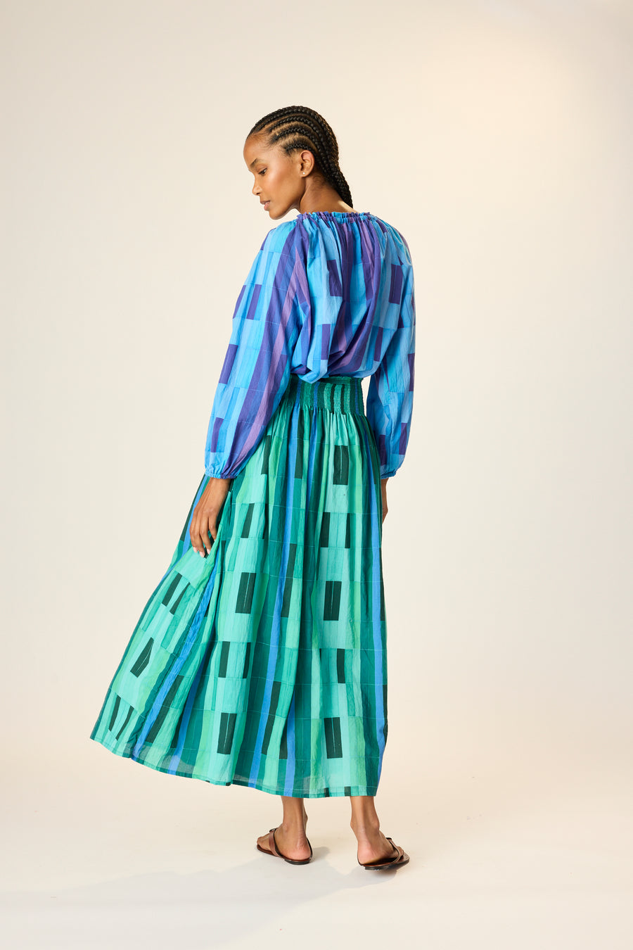 Bella Skirt - Sea Glass Green