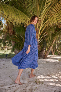 Fiore Maxi - Batik Stripe Navy