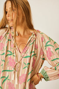 Penny Blouse - Chamomile Rose