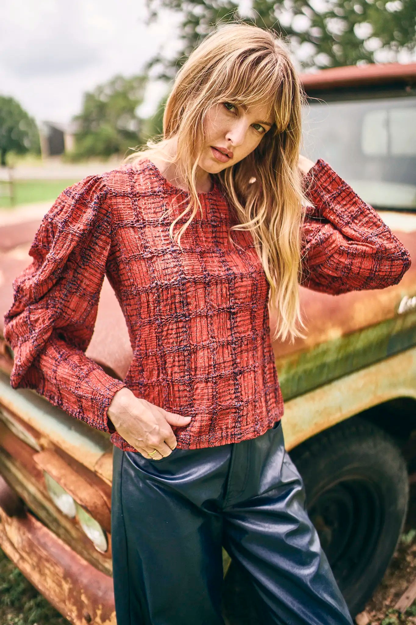 Natalie Top - Terracotta