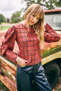 Natalie Top - Terracotta