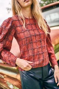 Natalie Top - Terracotta