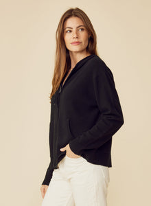 Colorado Cashmere Hoodie - Black