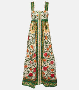 Sand Garden Tapestry Maxi Dress