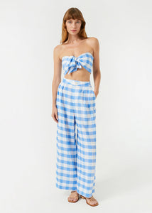 Linen Campbell Pants - Toulouse Gingham