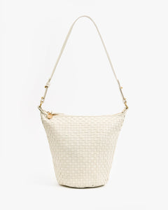 Petit Jeanne - Cream Woven Checker