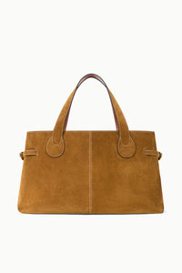 Piper Tote - Tan Suede