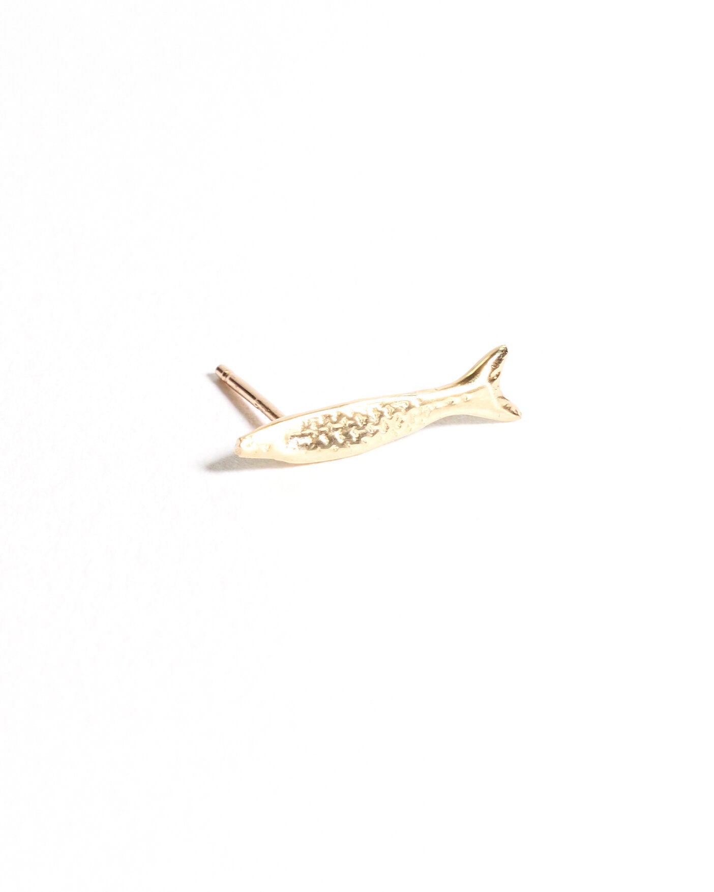 14K Piscine Earring