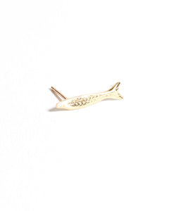 14K Piscine Earring