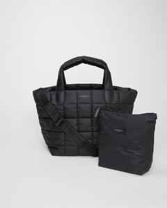 Porter Tote - Medium Matt Black