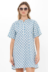 Pocket Dress - Provence Blue