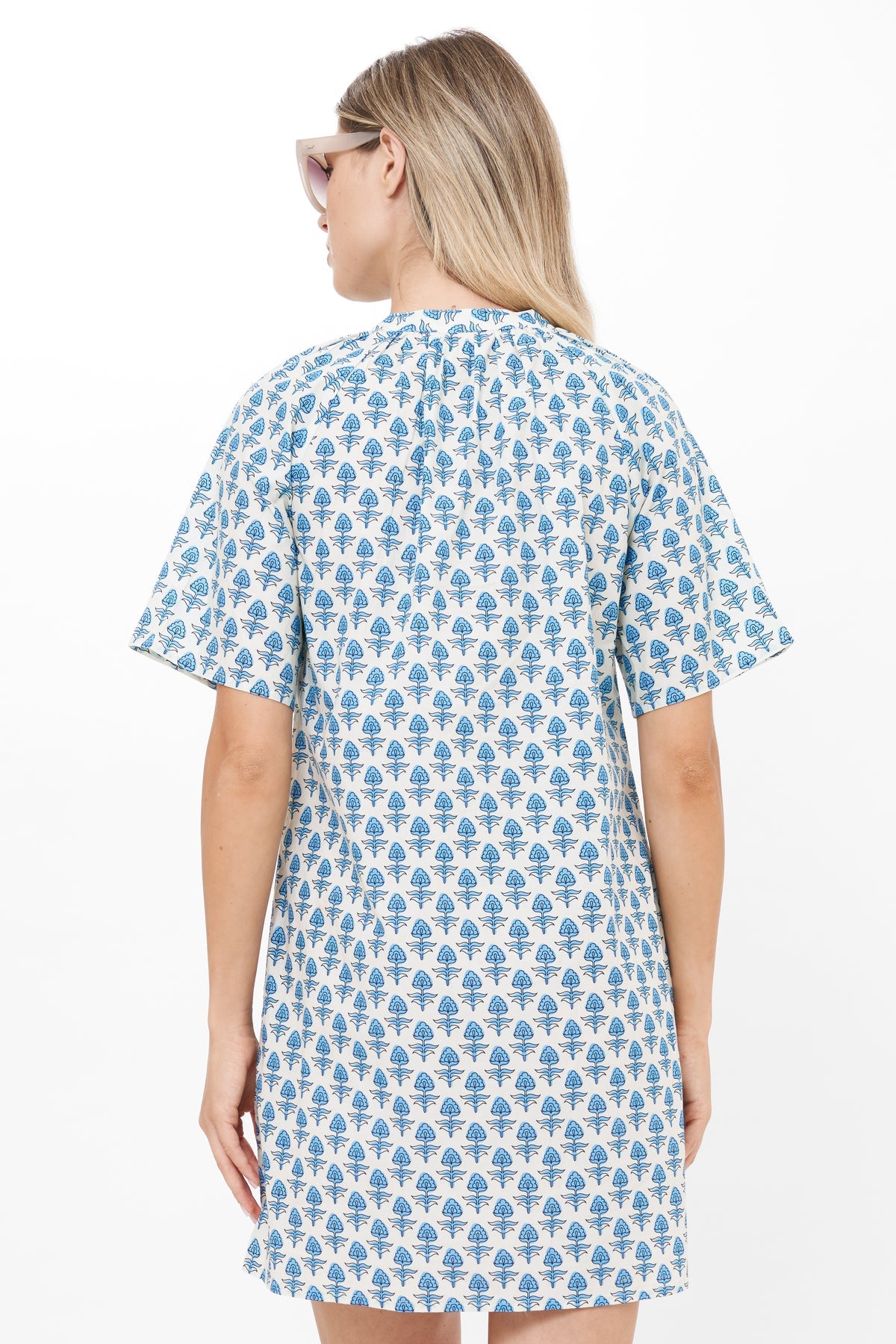 Pocket Dress - Provence Blue