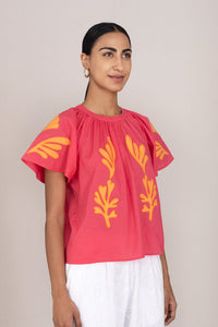 Rada Top - Applique Fiesta