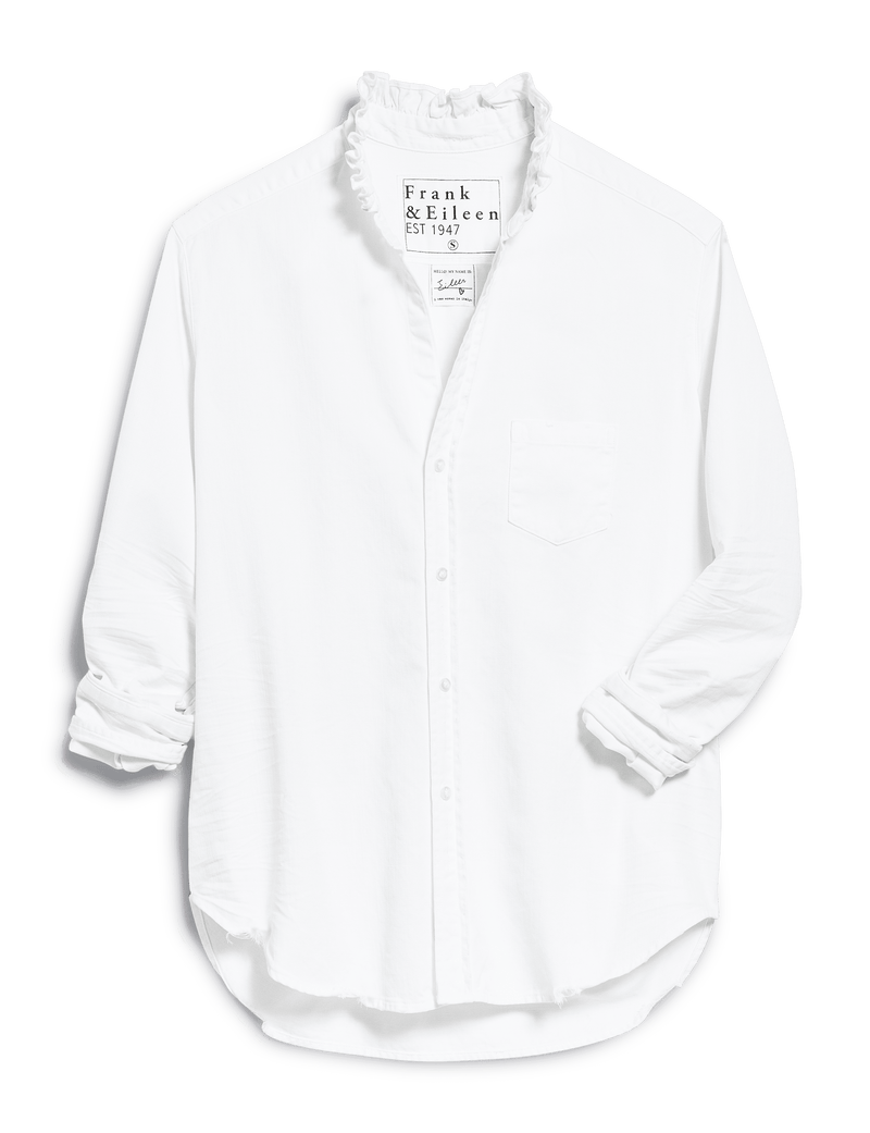 Eileen Ruffle - Famous Denim White
