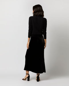 Mare Skirt - Black Velvet