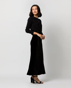 Mare Skirt - Black Velvet