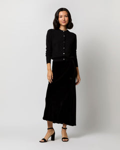 Mare Skirt - Black Velvet