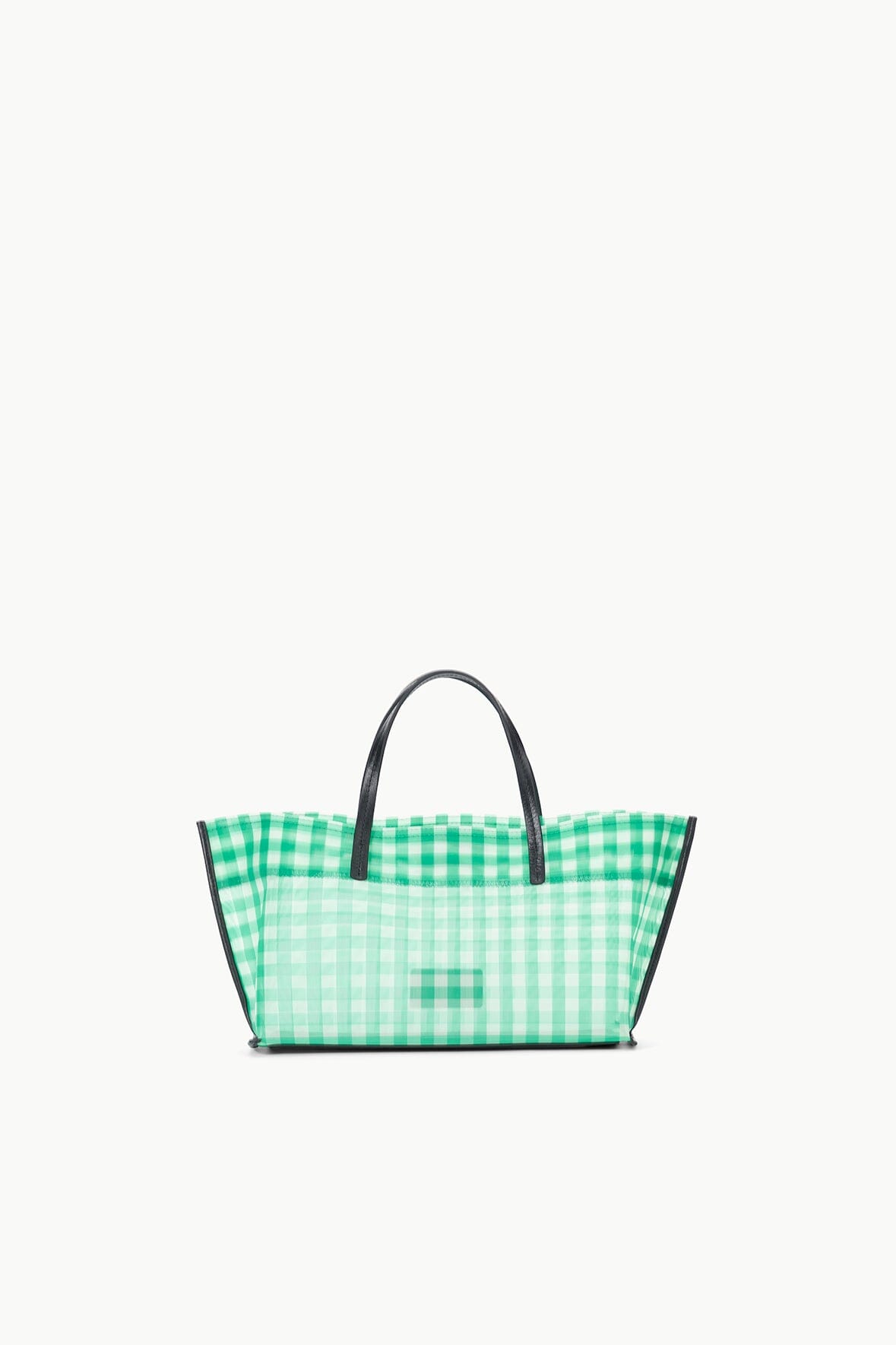 Christos Mini Mesh Tote - Jade Gingham