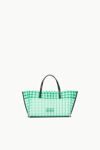 Christos Mini Mesh Tote - Jade Gingham